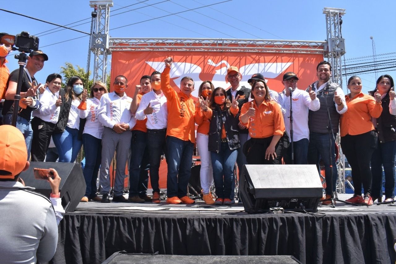 MOVIMIENTO CIUDADANO B.C. CIERRA CON ÉXITO SU CAMPAÑA RUMBO A LAS ELECCIONES DEL 6 DE JUNIO.