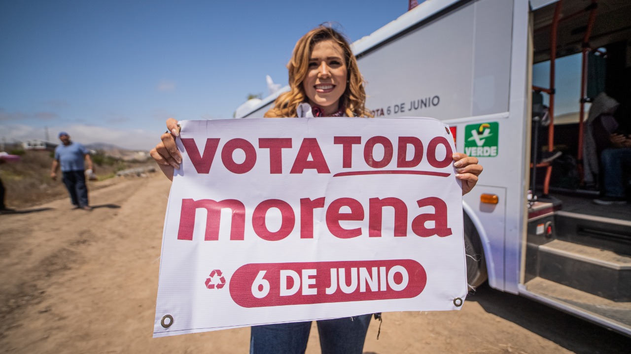 “Este 6 de junio, salgamos en familia a votar por Morena”: Marina del Pilar