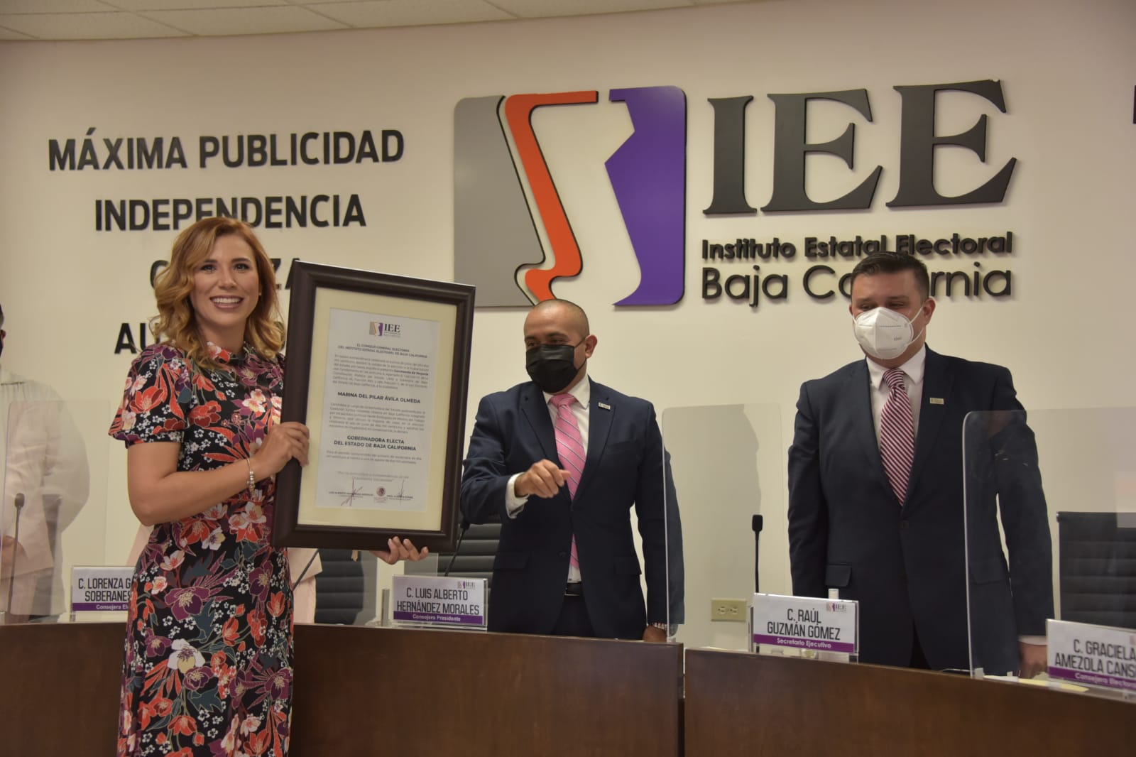 Marina del Pilar es la Gobernadora Electa con más votos en la historia de BC