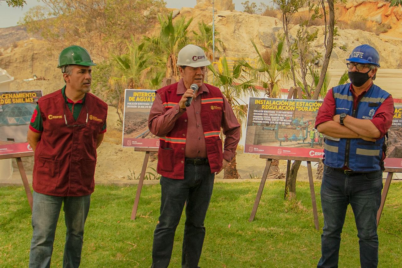 IMPORTANTES AVANCES EN EL SISTEMA DE AGUA POTABLE EN TECATE