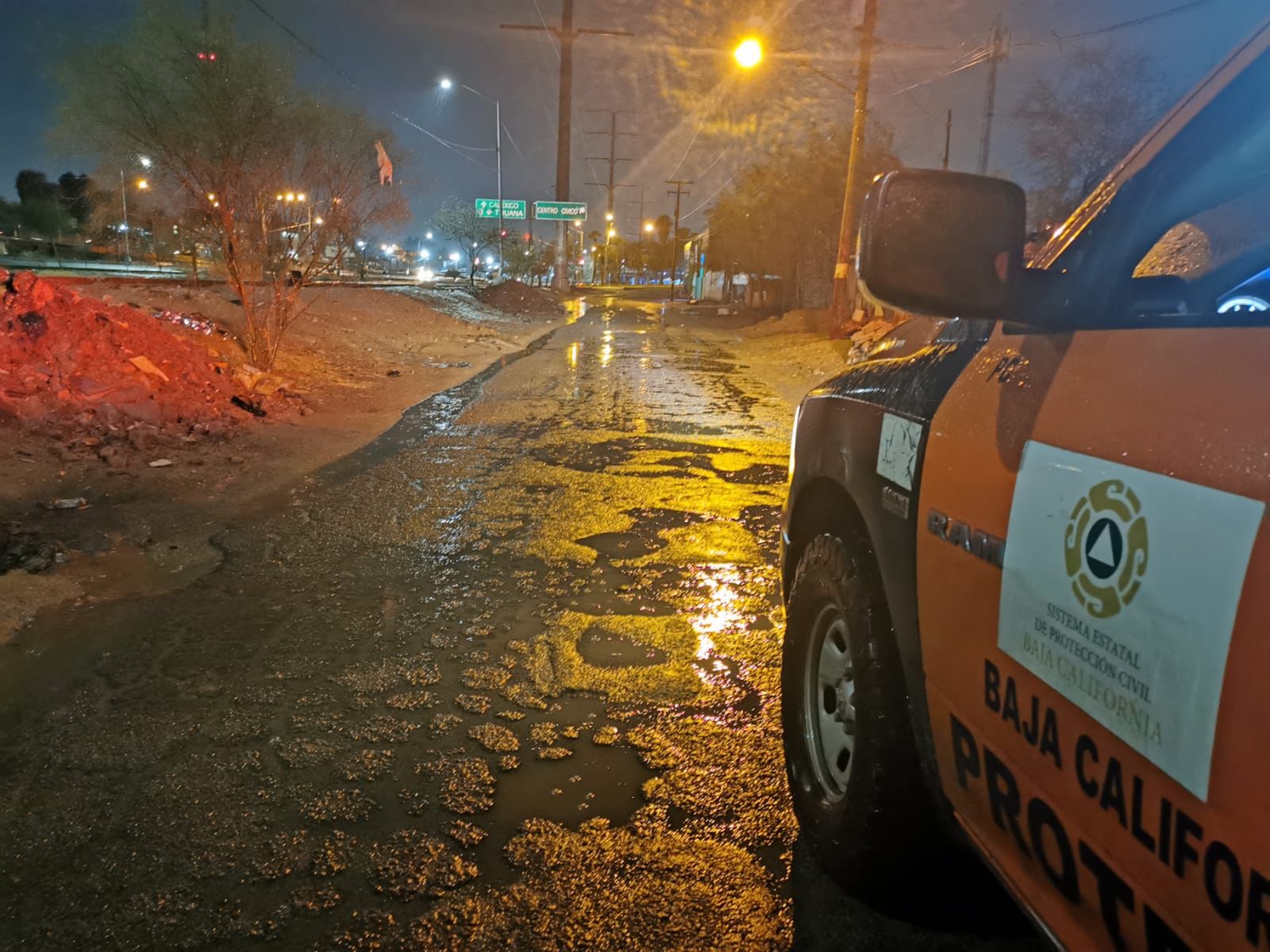 Conagua advierte regreso de lluvias para Baja California