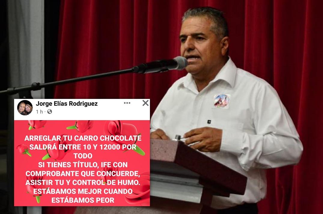 Regidor de MORENA critica proyecto de regularización de AMLO