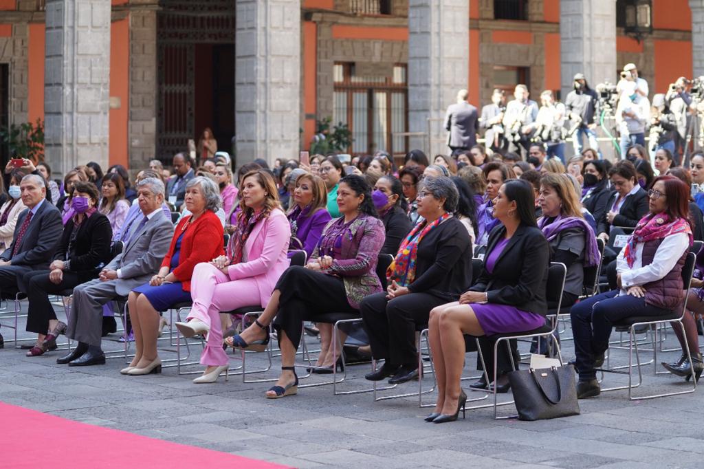 ENVÍA MARINA DEL PILAR MENSAJE DE FORTALEZA A MUJERES EN EL 8M