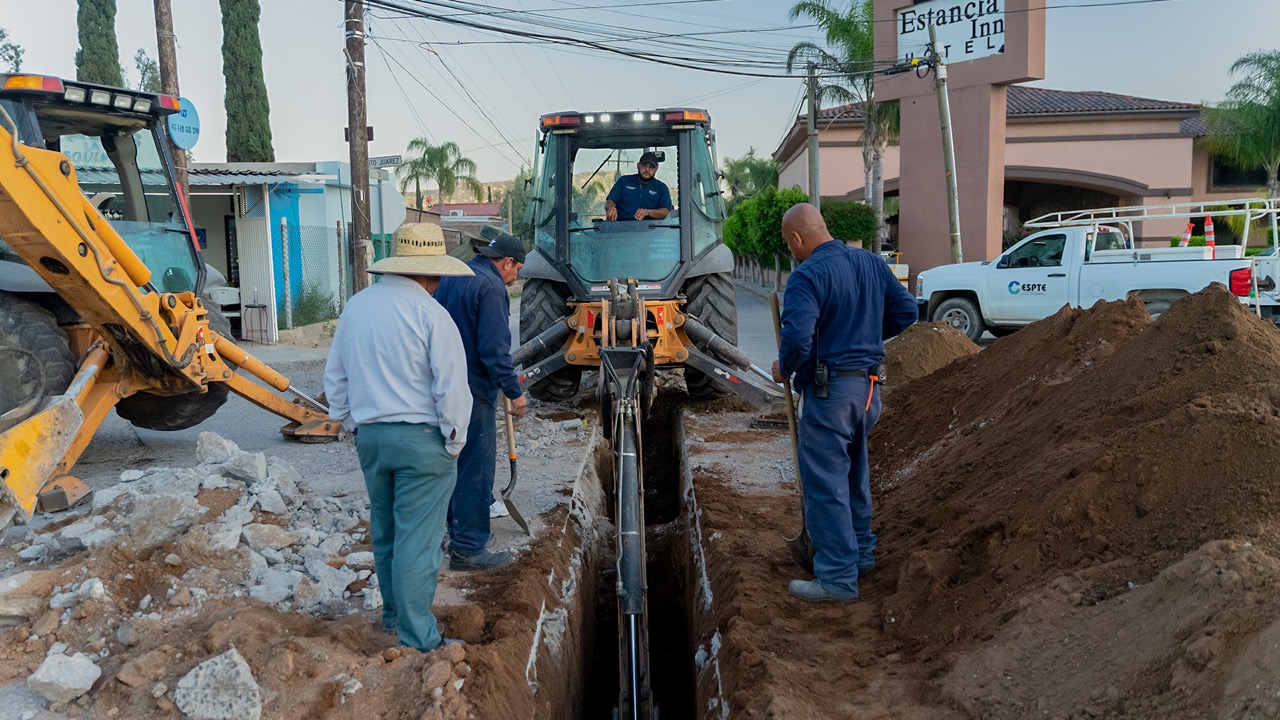 Finaliza CESPTE trabajos de alcantarillado en bulevar Juárez