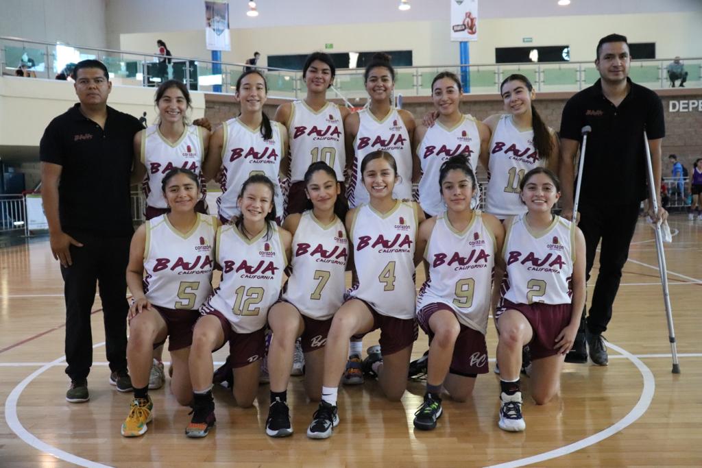 Alcanza BC el bronce en baloncesto femenil de los Nacionales CONADE