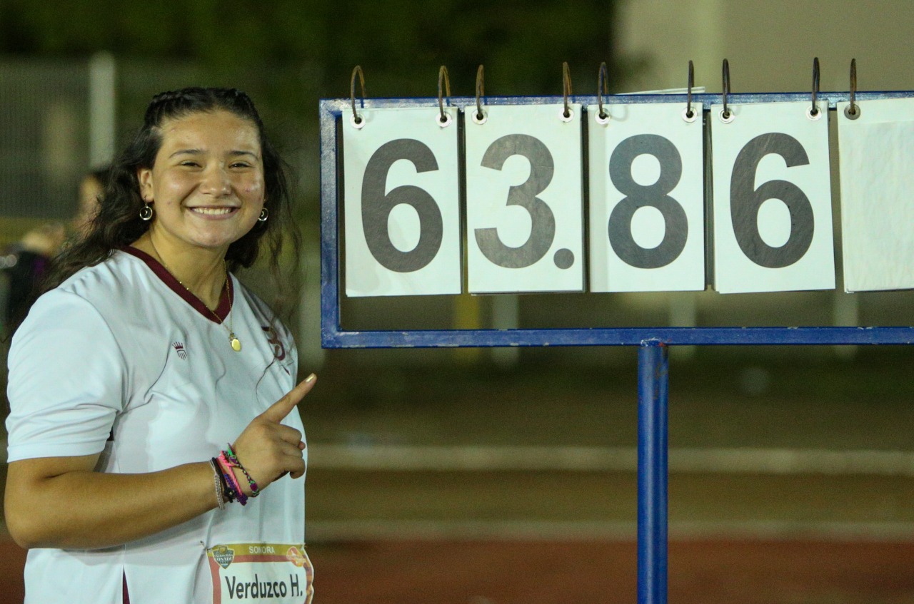 Bajacaliforniana rompe récord histórico nacional en Atletismo