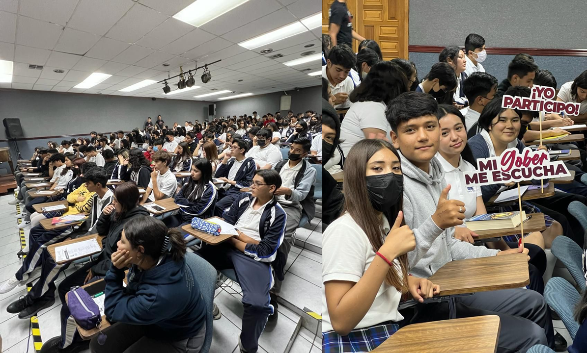 Realizan consulta juvenil con estudiantes de Cobach Tecate