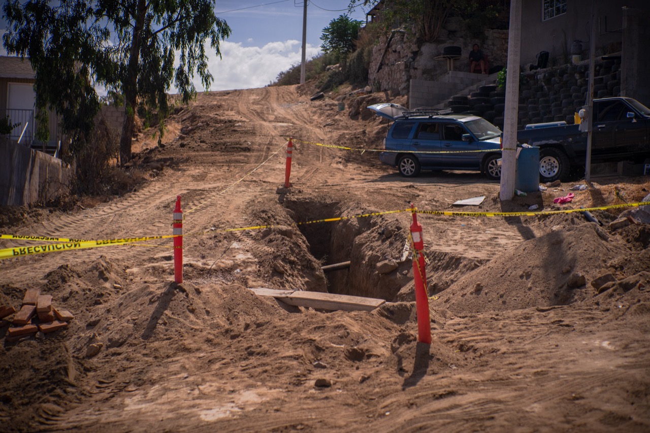 Avanza CESPTE con alcantarillado en colonia La Rinconada