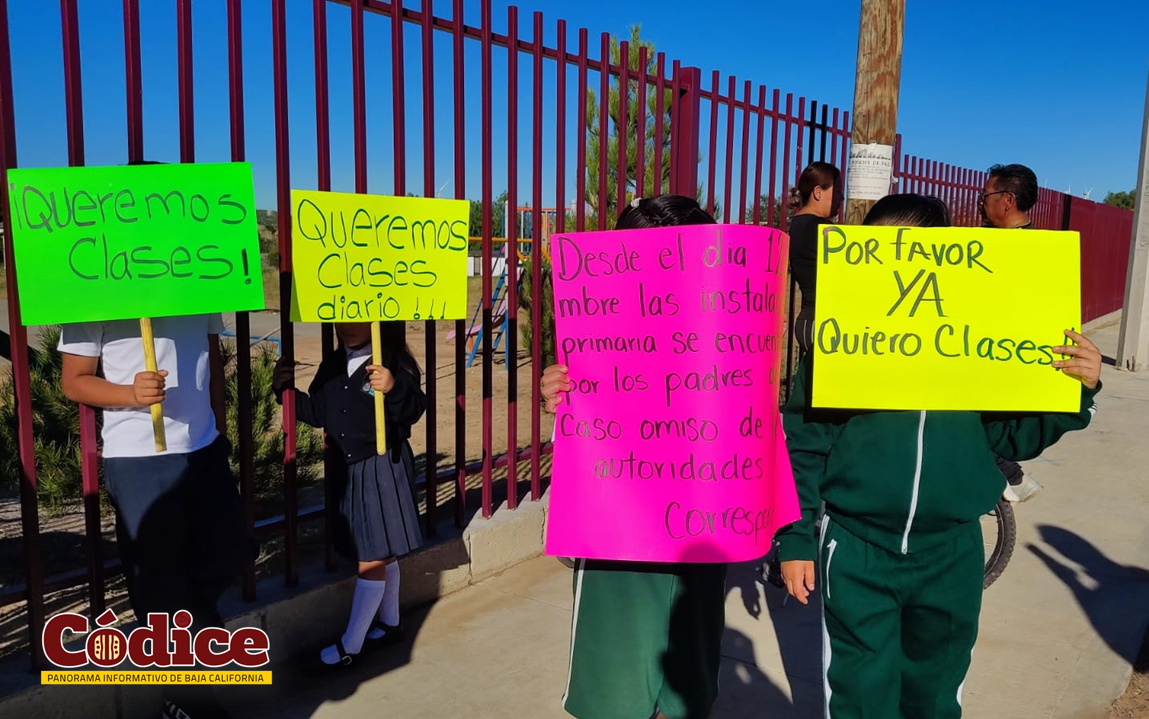 Tomarían casetas de FIARUM en La Rumorosa ante falta de maestros en escuelas