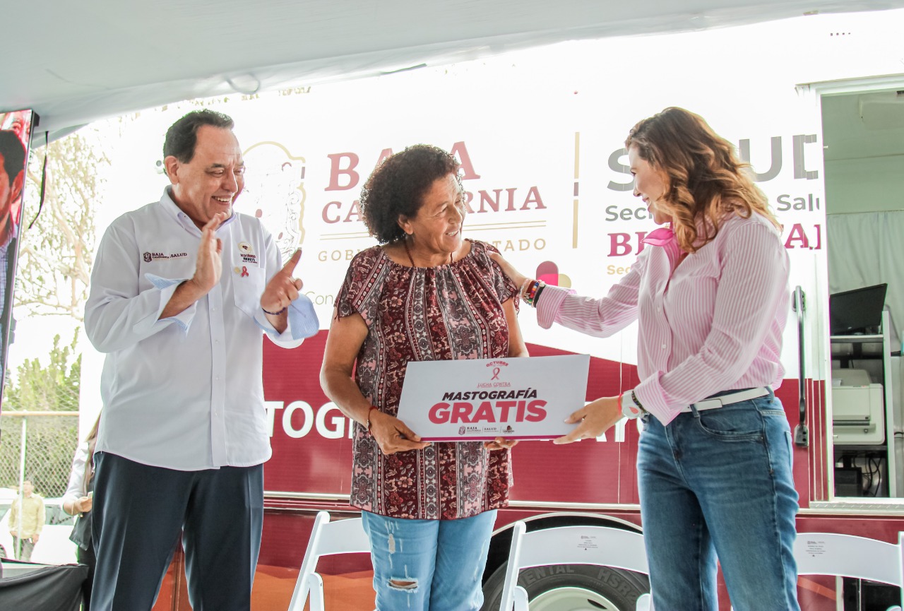 Acerca gobernadora servicios de salud a todas las comunidades de BC
