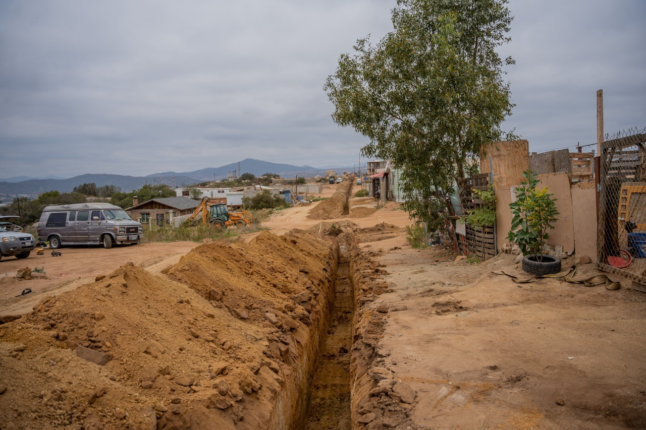 INTRODUCE CESPTE RED DE AGUA POTABLE EN COLONIA VILLAS DE LAS FLORES