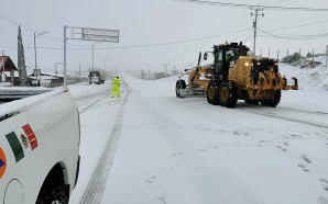 Autoridades se preparan para atender nevadas en carreteras