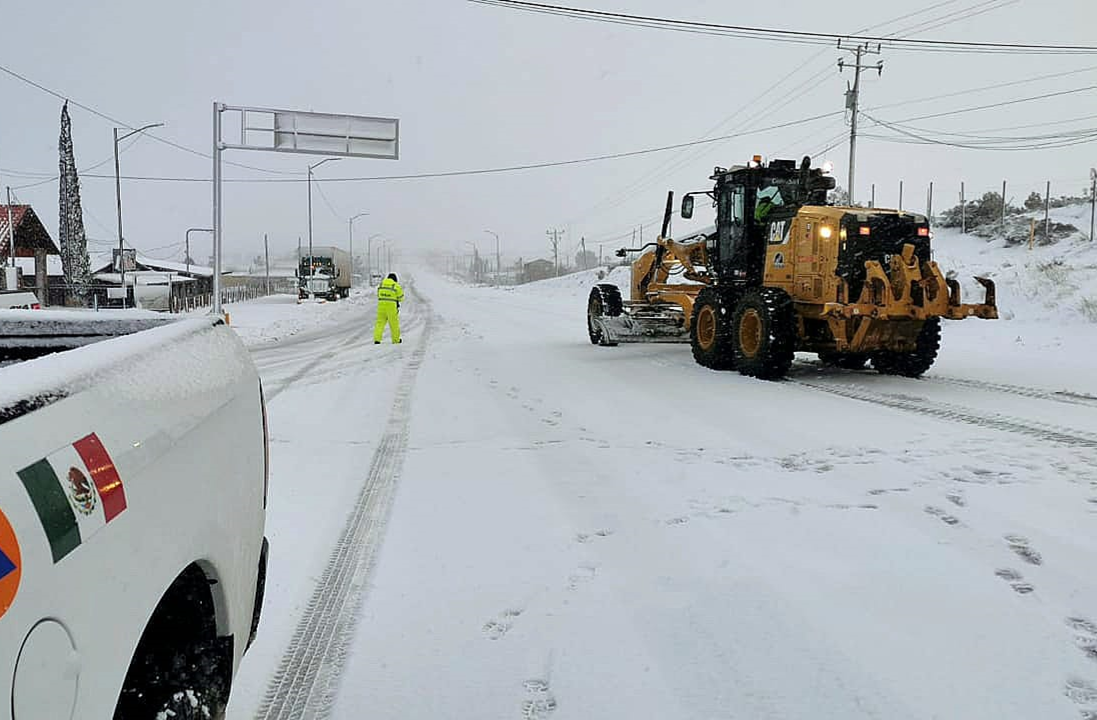 Se mantiene pronóstico de lluvias y nevadas este fin de semana