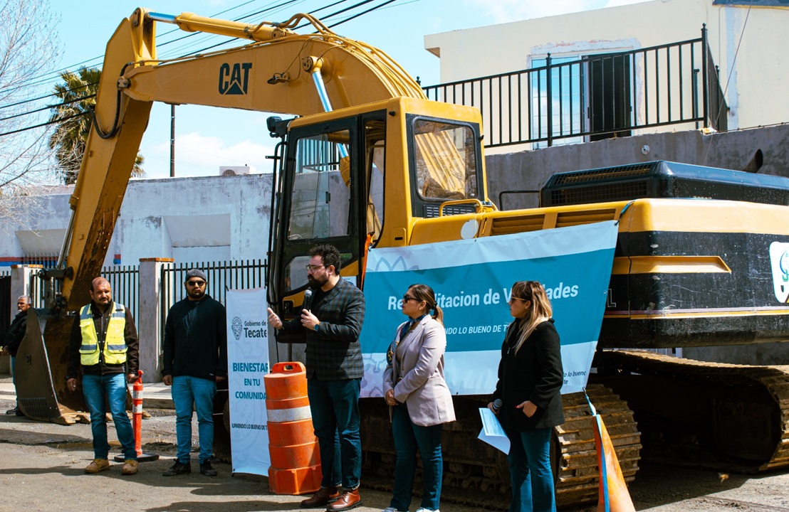 Inician obras de reencarpetado en calle Misión de Mulegé