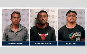 Tres sujetos fueron detenidos por incidentes violentos en San Vicente