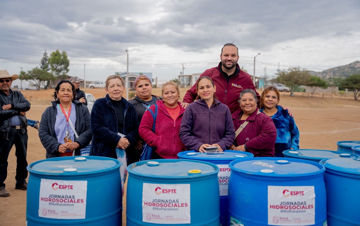 Realiza CESPTE jornada hidro social en colonia Escorial