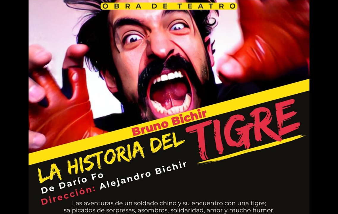 Anuncia Secretaría de Cultura fechas para la obra “La historia del tigre”