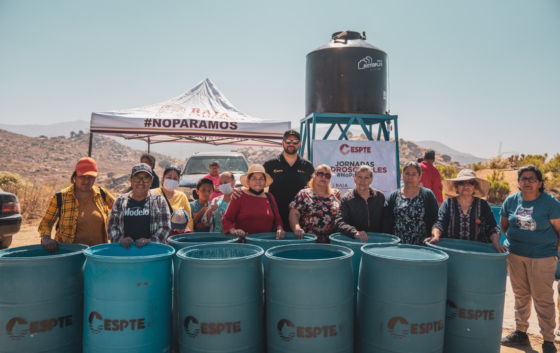 Lleva CESPTE jornada hidrosocial a la colonia El Mirador