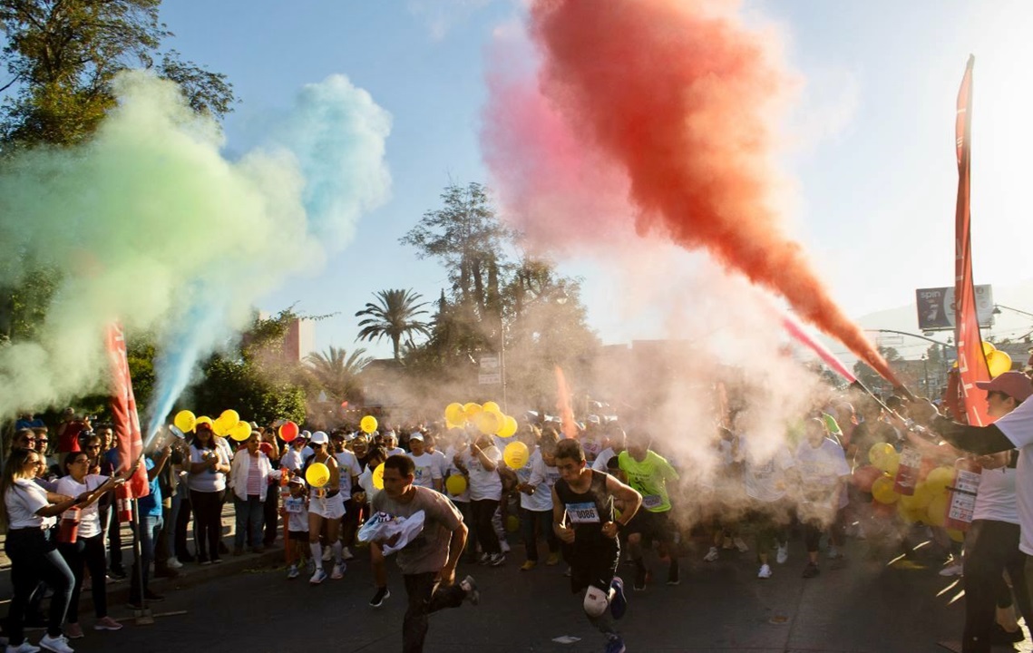 Todo un éxito carrera “Color Run 2023” en beneficio del DIF Municipal