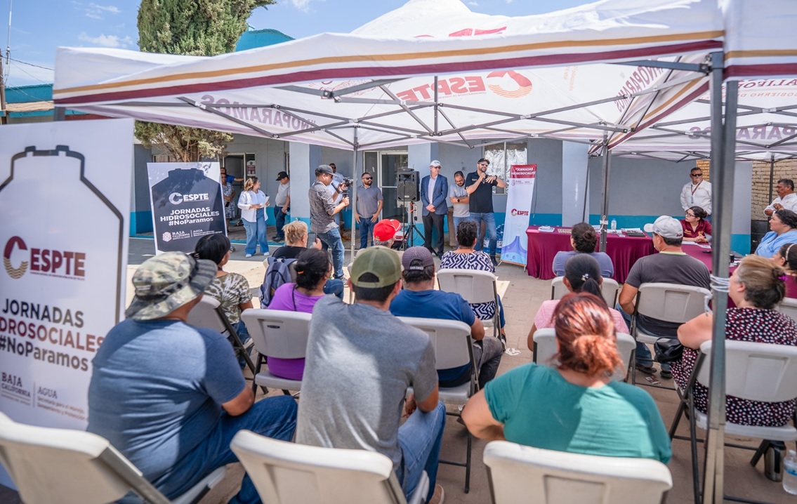 Realiza CESPTE jornada hidrosocial en Nueva Colonia Hindú