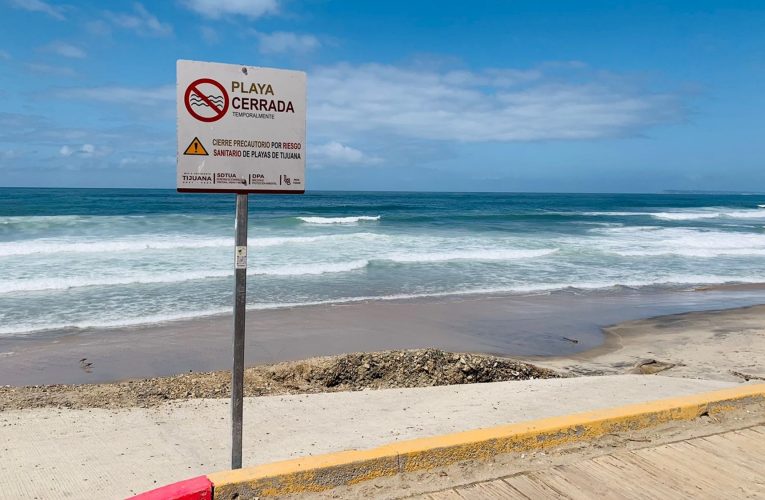 Seis de siete playas en Tijuana no son aptas para uso recreativo