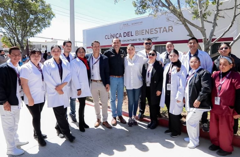 Arranca gobernadora nueva clínica del Bienestar en Tijuana
