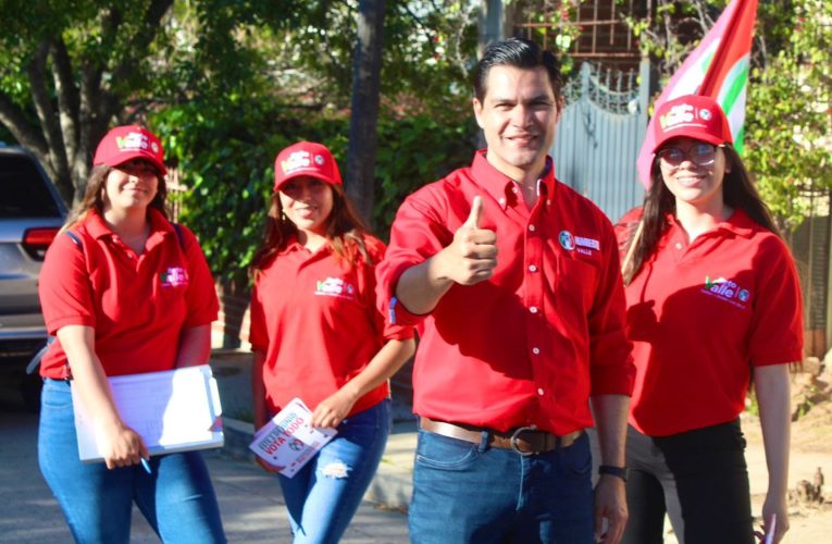 Ha sido una productiva campaña de la mano de la comunidad: Beto Valle