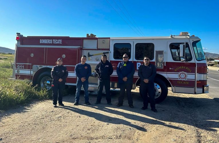 Se prepara Protección Civil de Tecate para temporada de incendios forestales