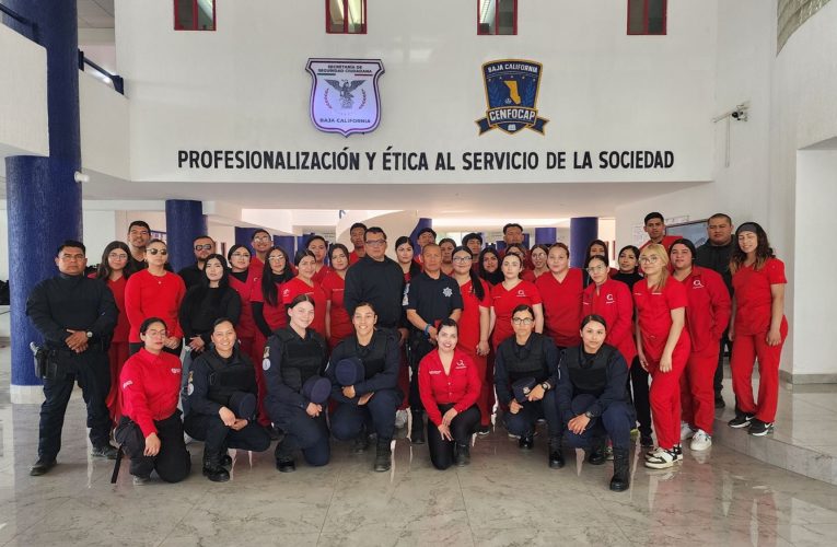 Estudiantes de criminología se vuelven cadetes por un día en Cenfocap