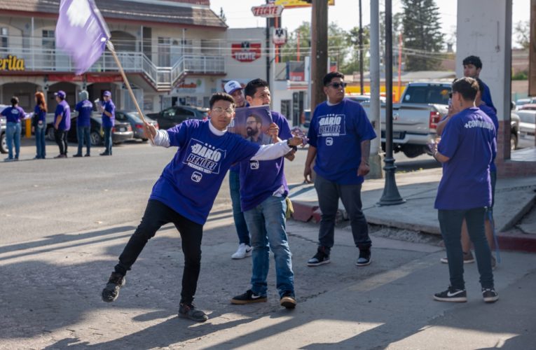 Darío Benítez estrecha lazos con conductores en Tecate