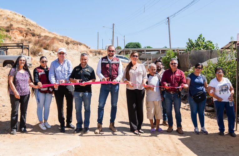 Inaugura CESPTE ampliación de red de alcantarillado en la colonia Primera de Mayo