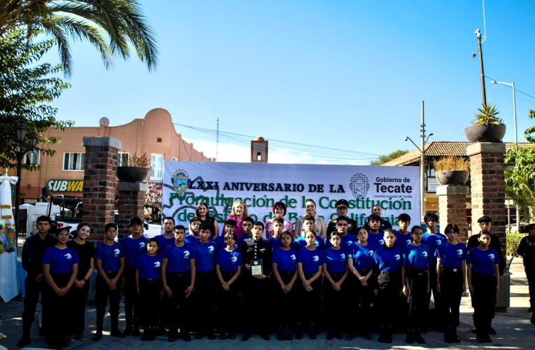 Culmina curso de verano de bandas de guerra en Tecate