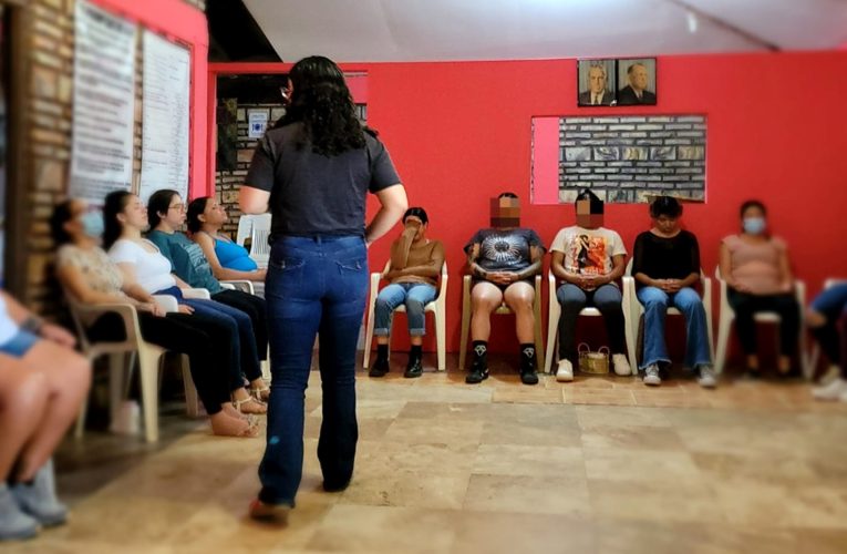 Ofrece IMMUJER experiencia vivencial en centro de rehabilitación