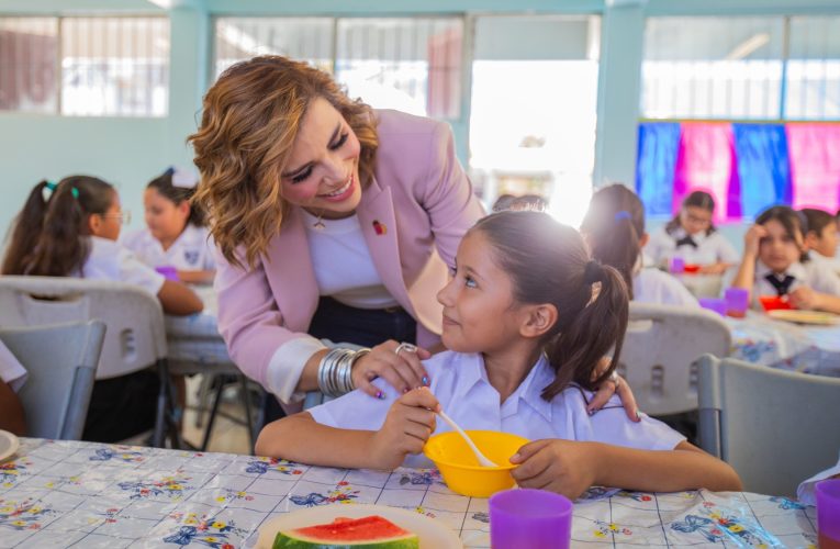 Arranca el regreso a clases con desayunos de “Pancita llena, corazón contento”