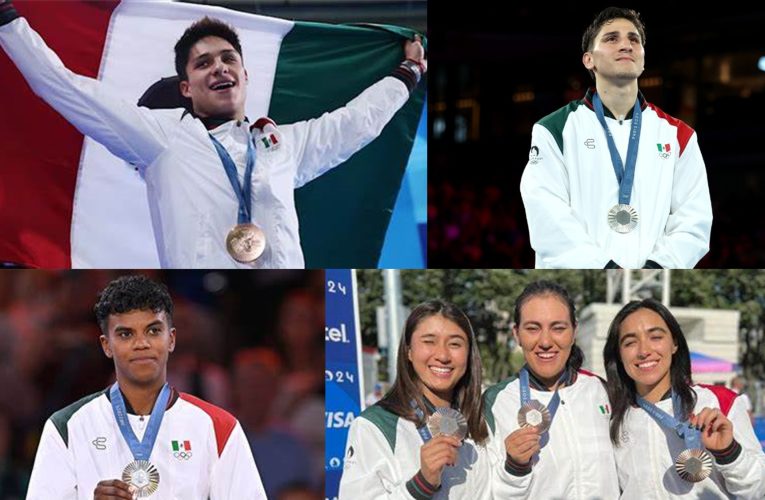 Culmina participación de México en Juegos Olímpicos; sumaron cinco medallas