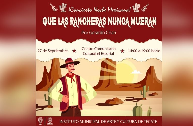 IMACTE invita a noche mexicana “Que las rancheras nunca mueran”