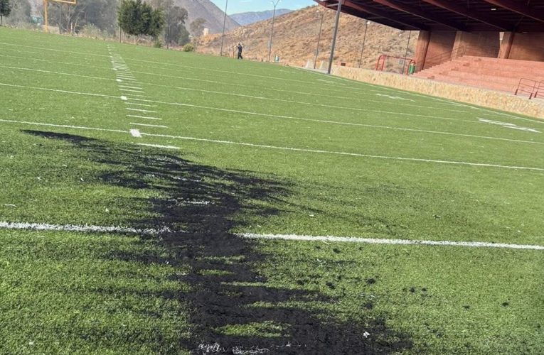 Realizan trabajos de limpieza en cancha de El Mayab