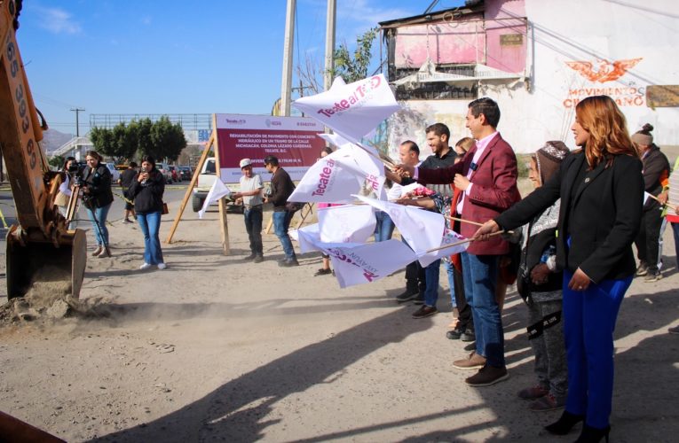 Inicia rehabilitación de pavimento en la colonia Lázaro Cárdenas