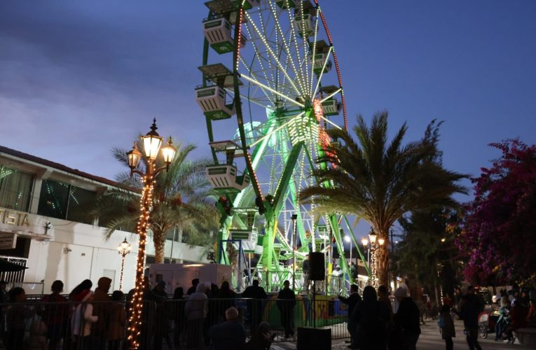 Inauguran rueda de la fortuna en el Parque Miguel Hidalgo