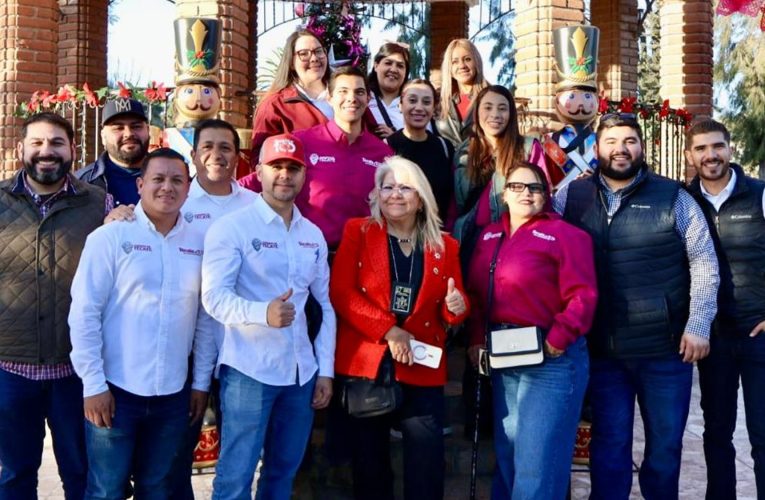 Alcalde Román Cota celebra Día de Reyes con la tradicional rosca gigante