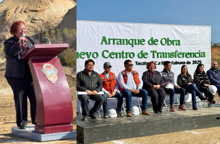 Participa diputada Maythé Méndez en arranque de obra de Centro de Transferencias