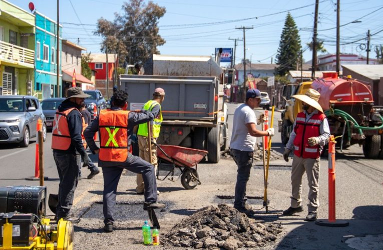 Reinicia programa permanente “Tecate Sin Baches”