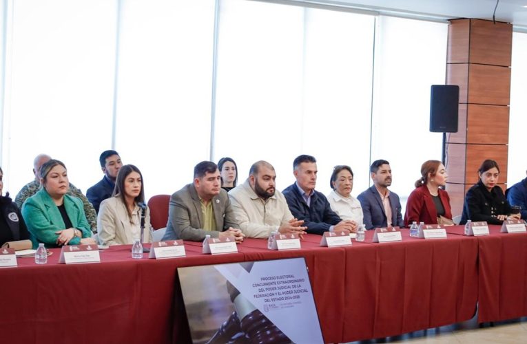 Autoridades en Baja California se preparan para la elección judicial