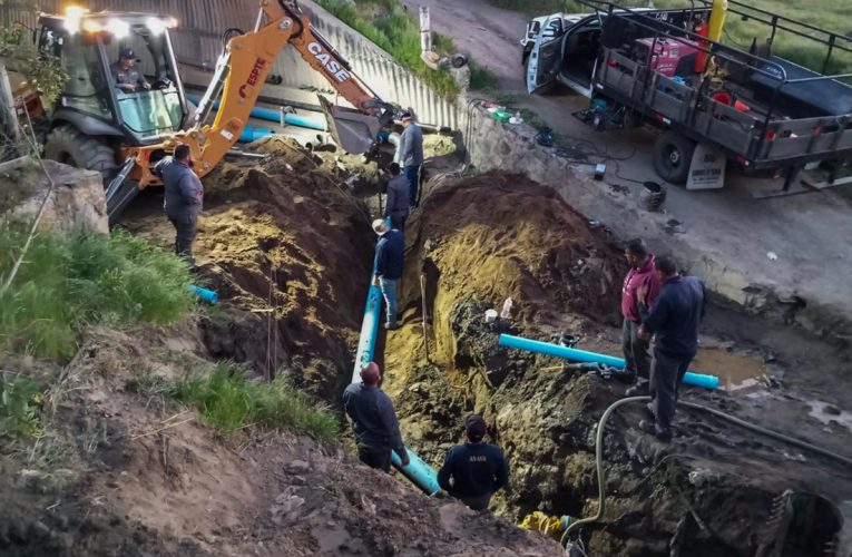 CESPTE rehabilitará línea de conducción en Los Rosales