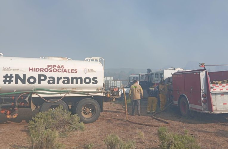 CESPTE refuerza trabajo para sofocar incendios forestales