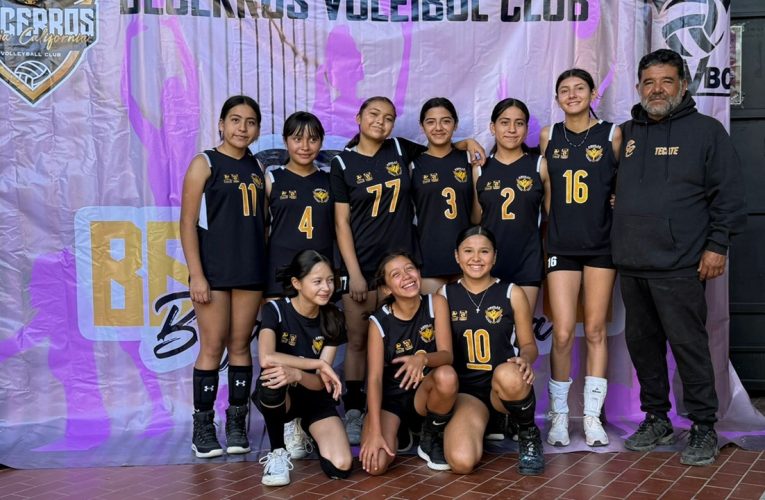 Club Águilas de Tecate va por el título en torneo nacional de voleibol