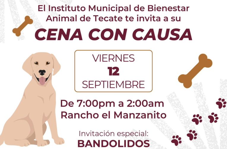 IMBAT invita a “Cena con Causa” en beneficio del CBA