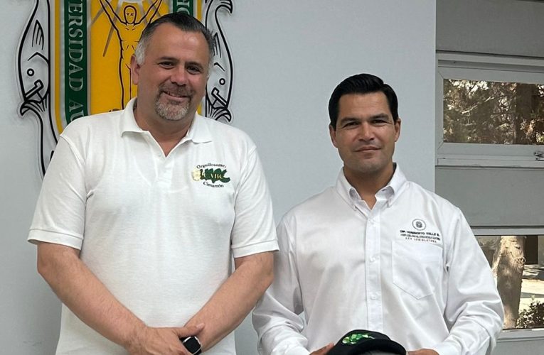 Beto Valle se reúne con rector de UABC para impulsar juventudes