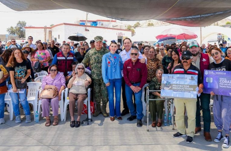 Lleva gobernadora jornada de servicios a Isla de Cedros