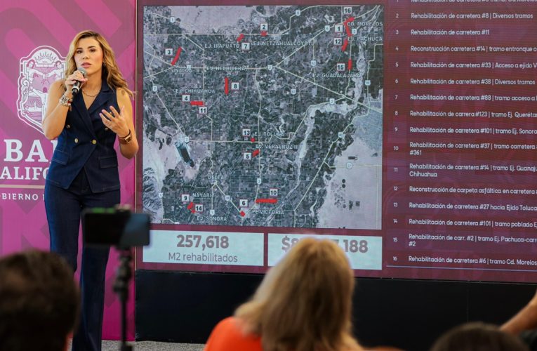 Rehabilitan Mexicali y su valle a través de proyectos estratégicos